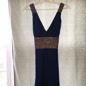 Jovani gown with rhinestones. #jovani #prom